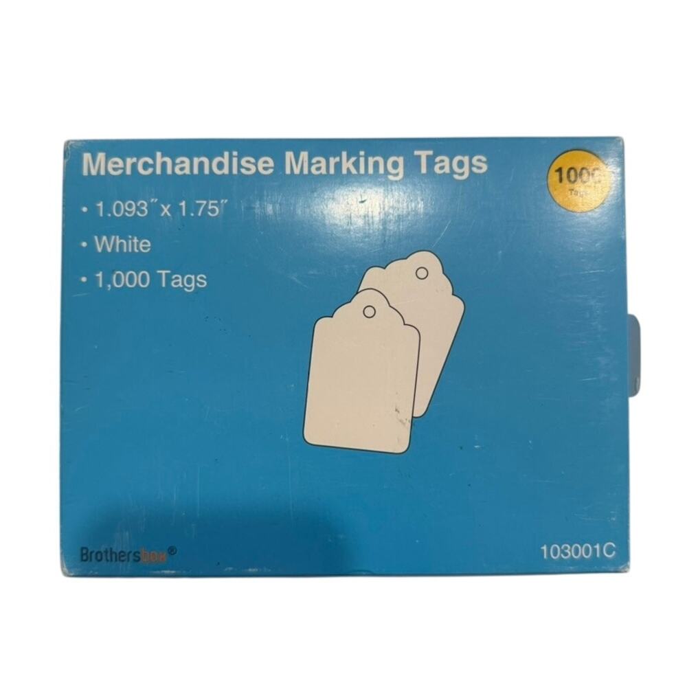 Merchandise Marketing Tags 750 Count